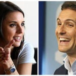 Irene Montero y Pablo Casado