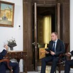 Bashar Assad, durante la entrevista concedida a una televisión rusa