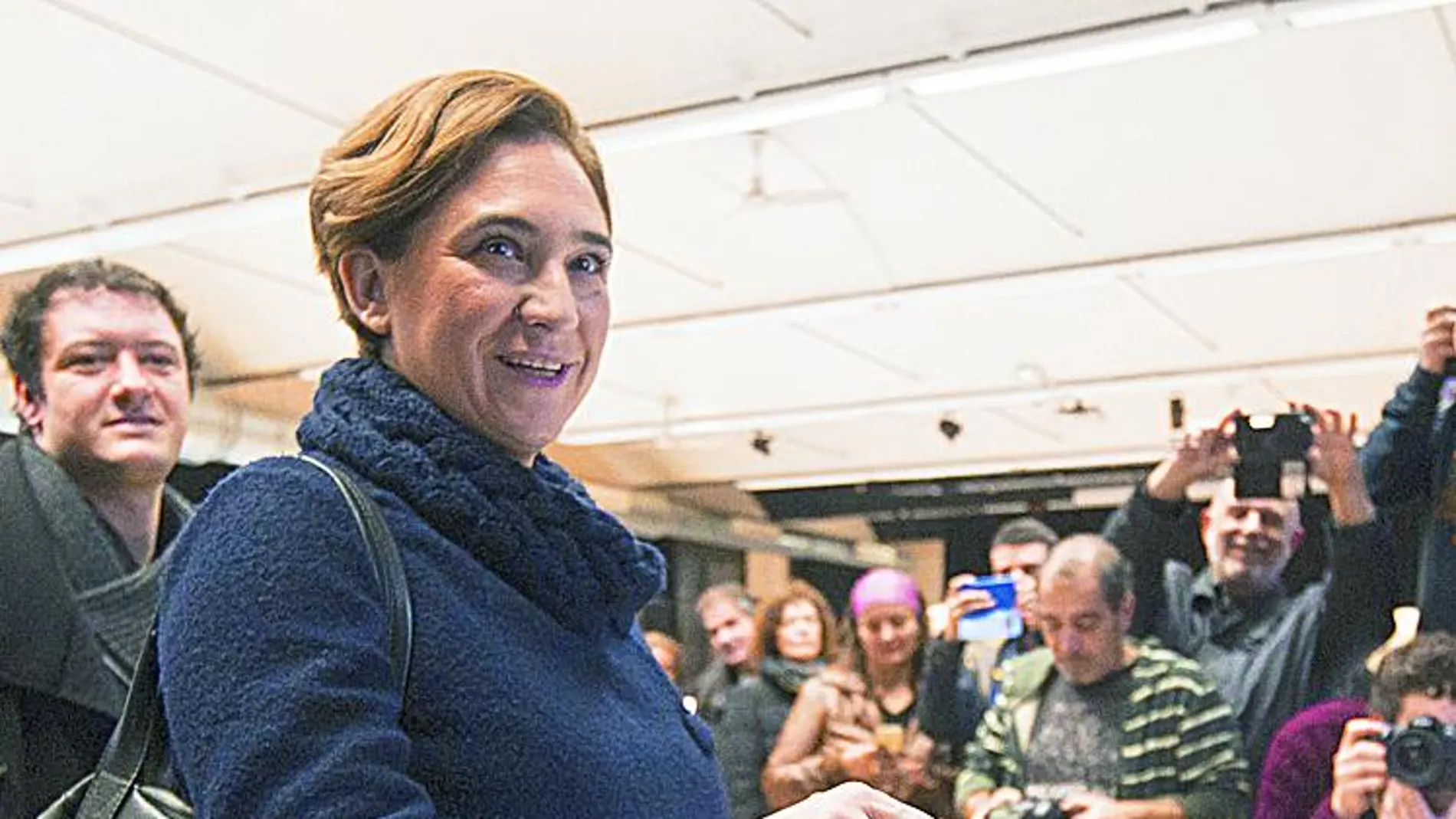 La implicación de la alcaldesa de Barcelona en la campaña de Podemos ha catapultado los resultados electorales de la formación