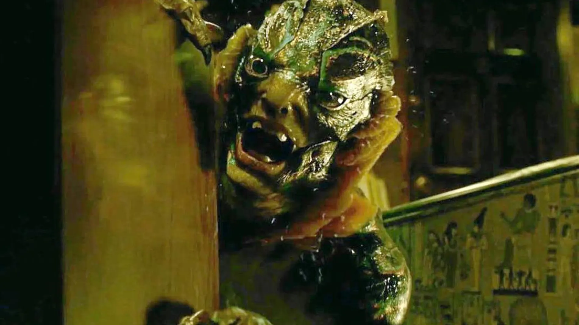 Una imagen de «La forma del agua», la última película de Guillermo del Toro, protagonizada por un ser anfibio