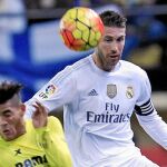 Ramos ejerció ayer de capitán y respondió a Piqué