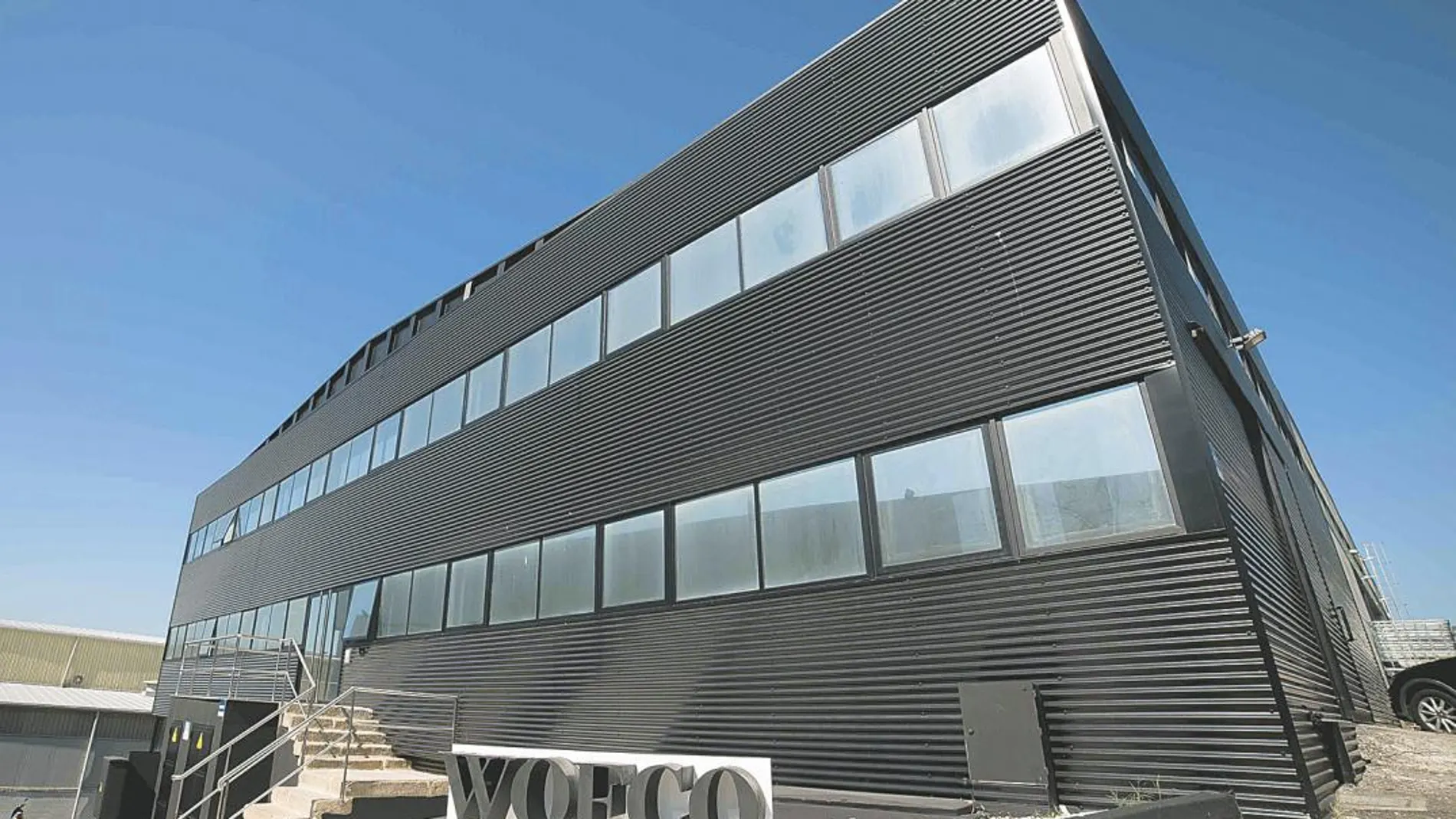 Imagen de la sede de la compañía en Vigo