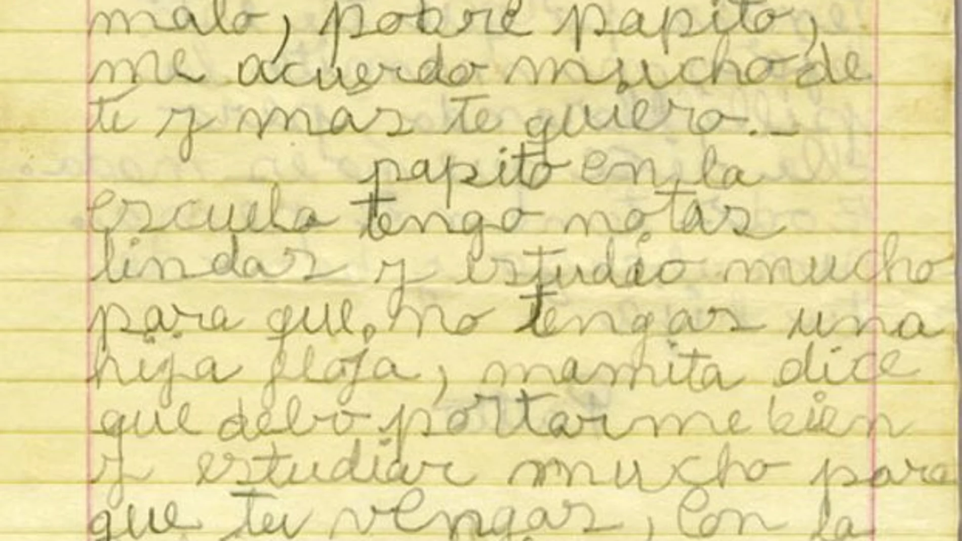 El Museo de la Memoria y los Derechos Humanos de Chile contiene cartas que varios niños escribieron a sus padres desaparecidos