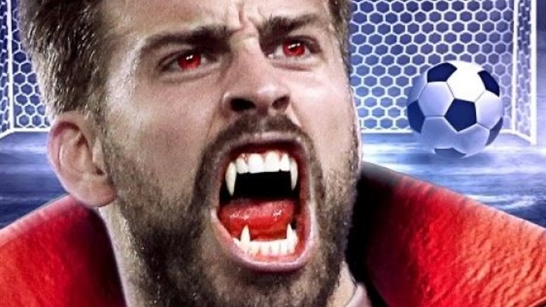 Montaje de Piqué en su cuenta de Twitter