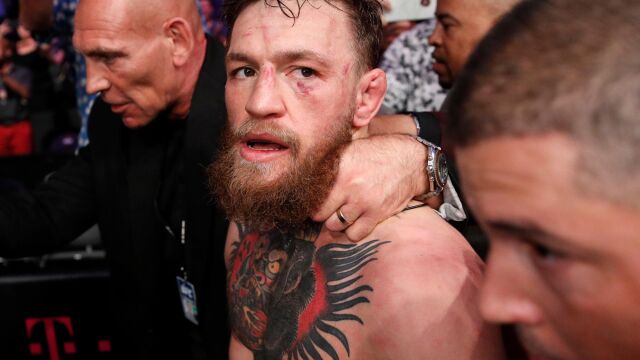 Conor McGregor, después del combate contra Khabib Nurmagomedov