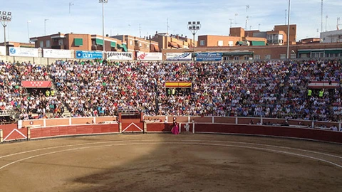 Una imagen de archivo de la plaza de toros de Sanse