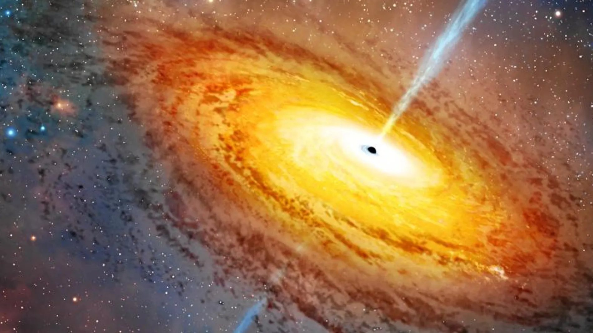 Cuásar: El agujero negro gigante más lejano y antiguo del Universo