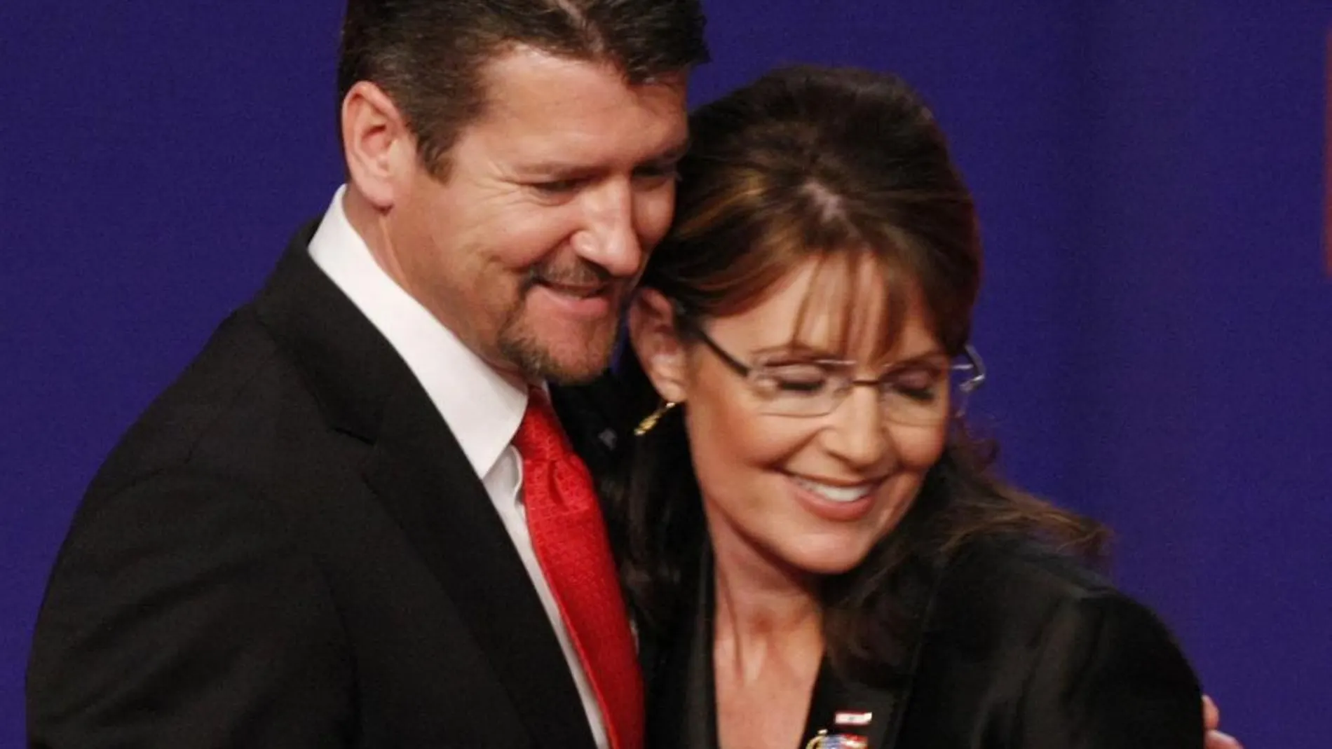 Todd Palin junto a su mujer en una imagen de 2008