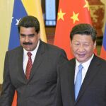 Maduro y Xi Jinping, ayer, en su encuentro en Pekín