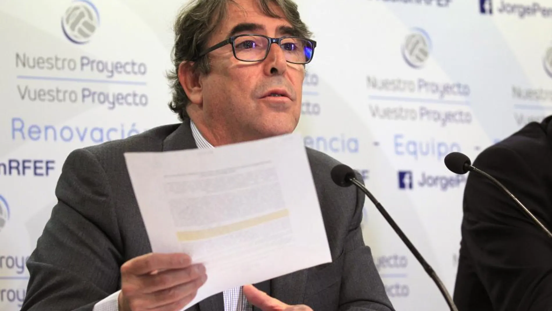 Jorge Pérez explica los motivos que le han llevado a pedir la nulidad de las elecciones a la asamblea general