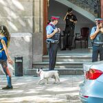 Un par de agentes están vigilando día y noche unos 60 juzgados catalanes, después de los ataques de los CDR