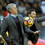 Quique Setién, técnico del Betis