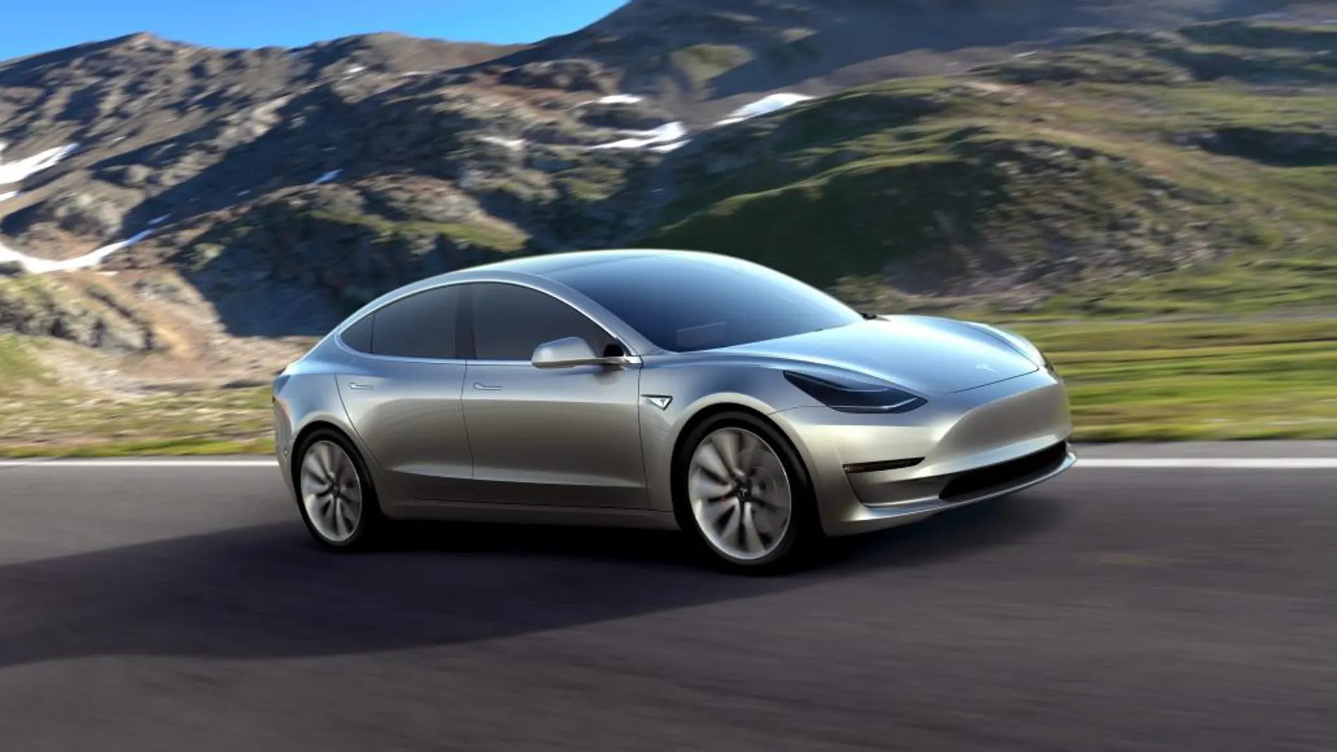 Fotografía de fecha desconocida facilitada por Tesla el 31 de marzo de 2016, que muestra el nuevo Tesla Model 3