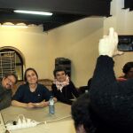 Ovación en la sede de En Comú Podem tras los primeros sondeos