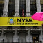 Snapchat en la Bolsa de Nueva York