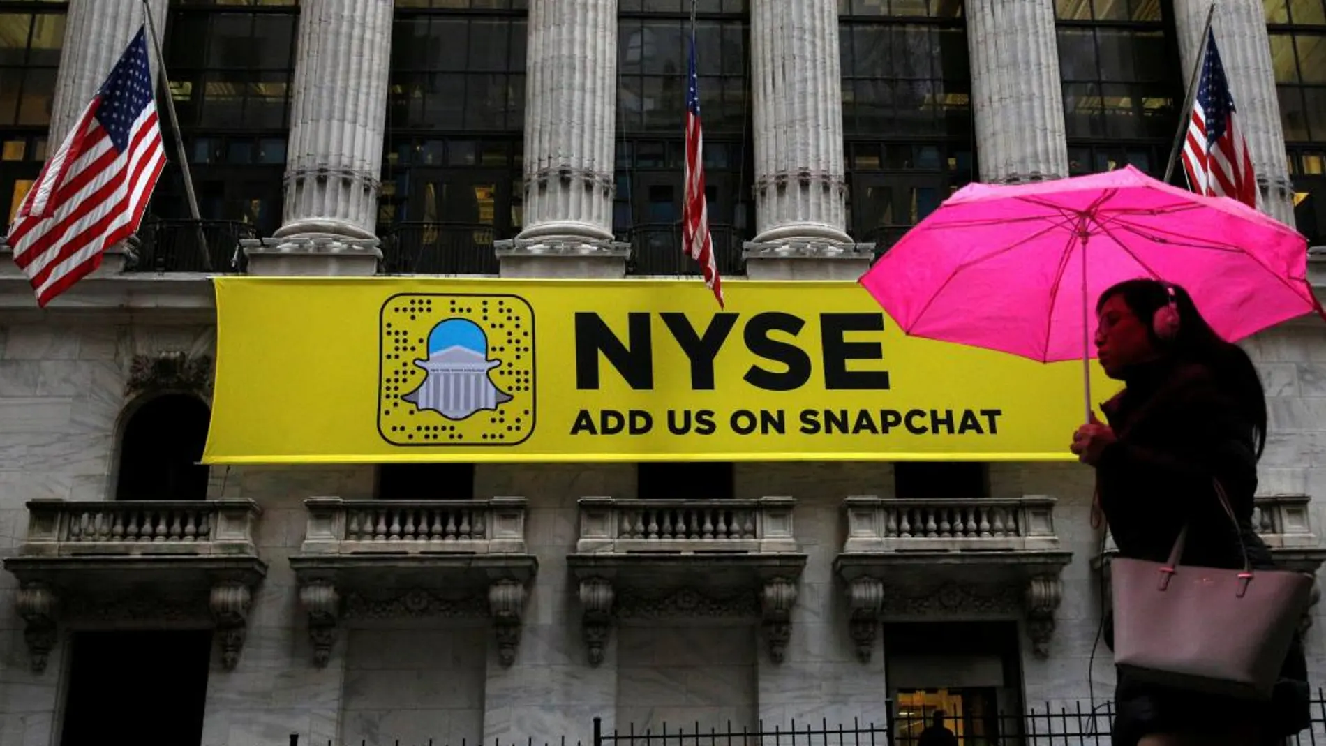 Snapchat en la Bolsa de Nueva York
