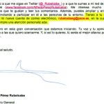 EL correo de rubalcaba. La plataforma «Tolerancia cero es cero» envió su manifiesto contra la moción de censura de Ponferrada a los e-mails de diversos dirigentes del PSOE. Entre ellos, figuraba la cuenta que Rubalcaba aconsejó usar a los militantes para transmitirle sus quejas personalmente.