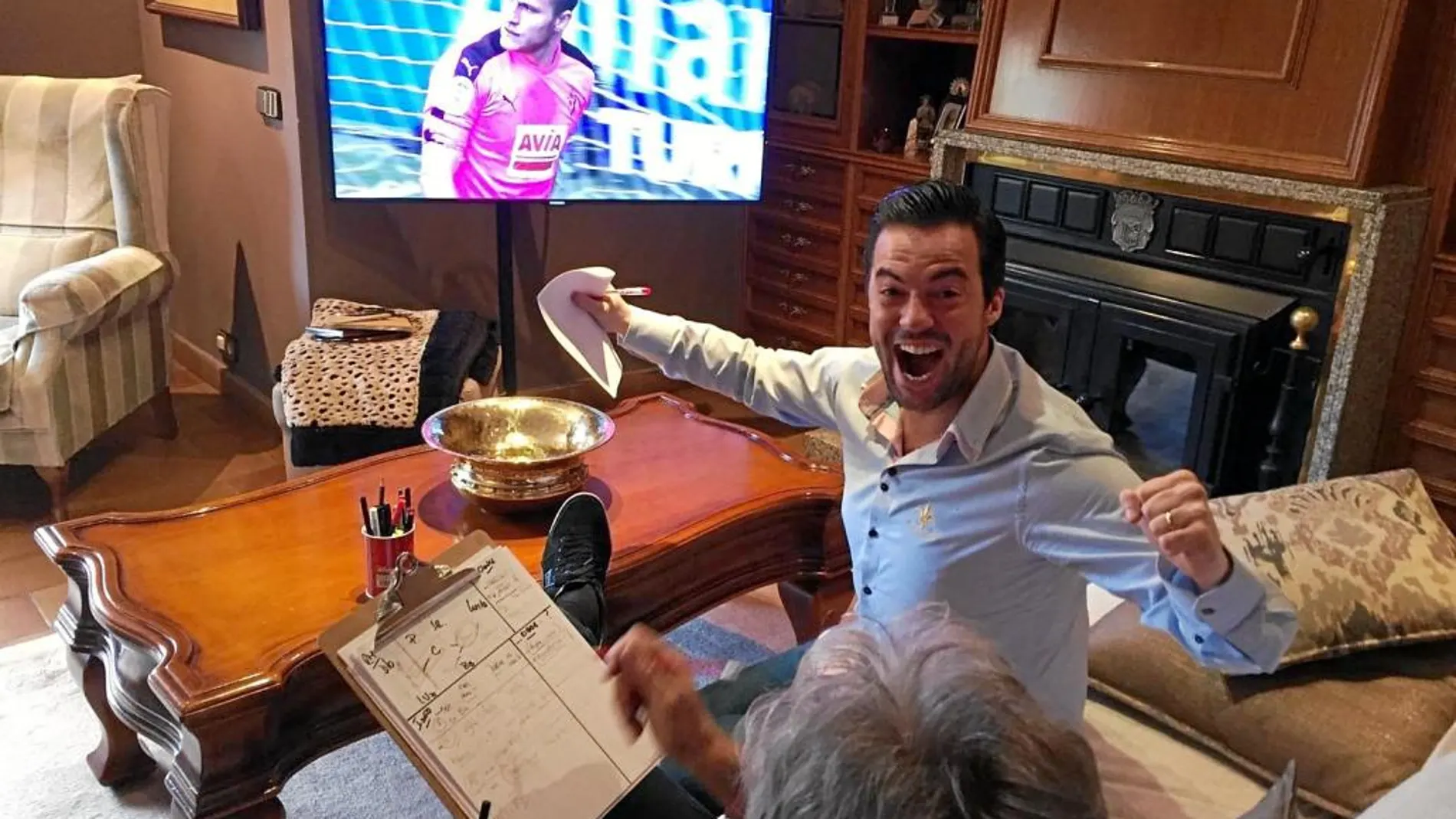 En la Puerta 55 o en casa del profesor D’Alessandro... las victorias del Madrid hay que celebrarlas