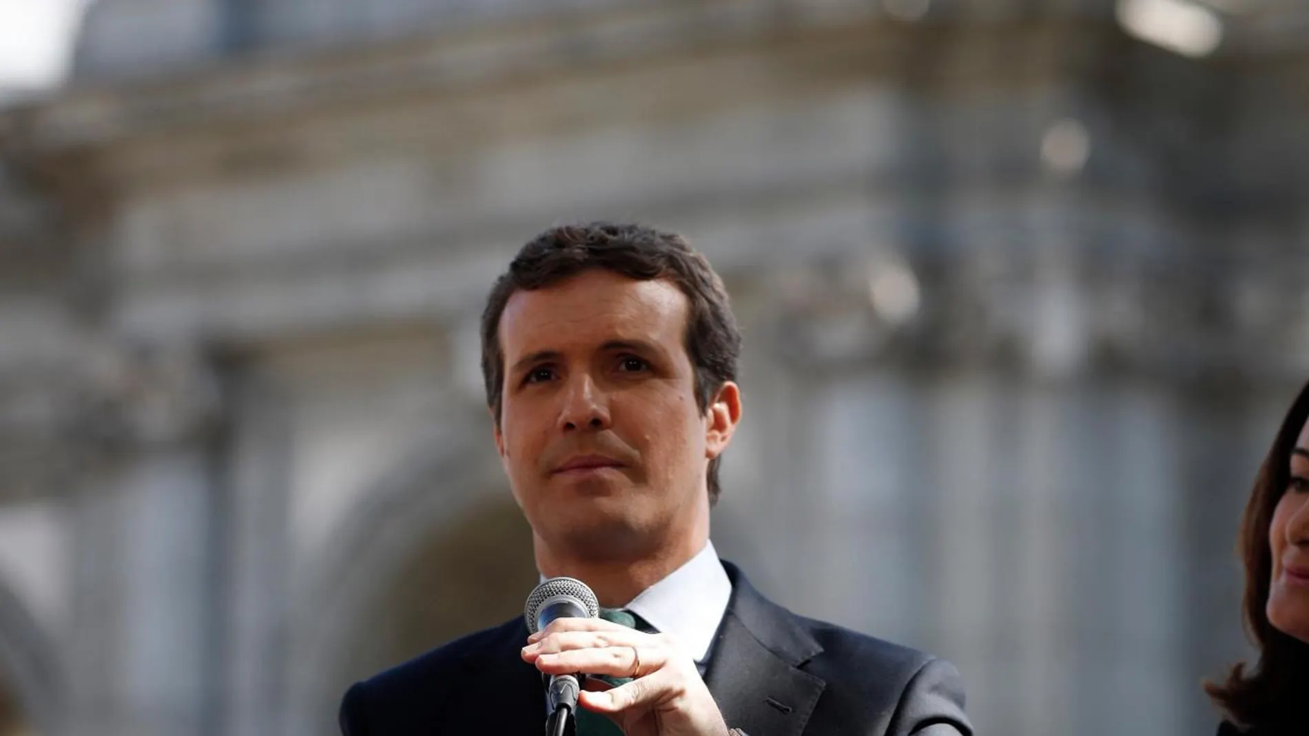 Casado, esta mañana en Madrid