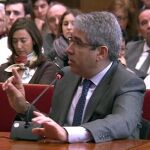 GRcesc Homs en el juicio que se sigue en el Tribunal Superior de Justicia de Cataluña (TSJC) contra el expresidente de la Generalitat Artur Mas