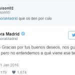 La polémica respuesta en Twitter de Ahora Madrid: «Nos gusta el sexo anal»