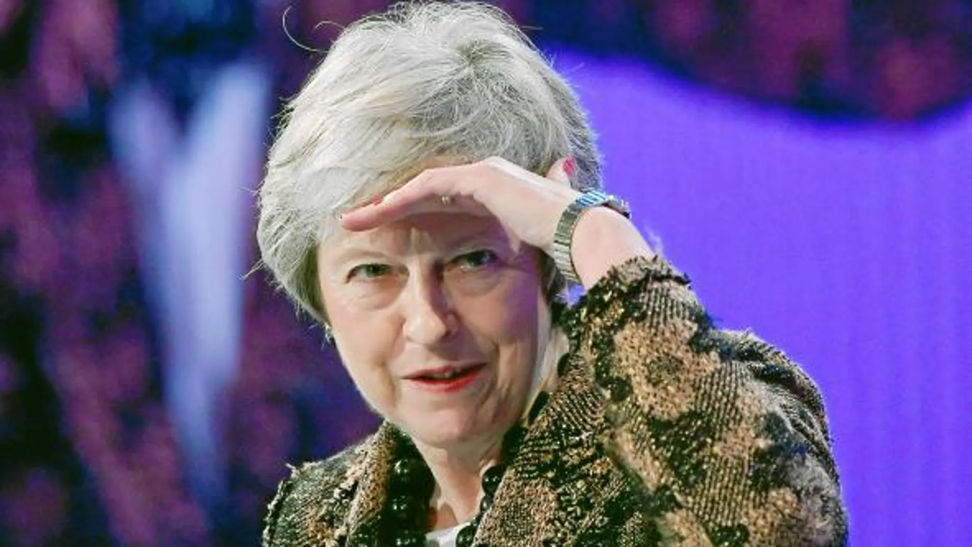 La premier británica, Theresa May
