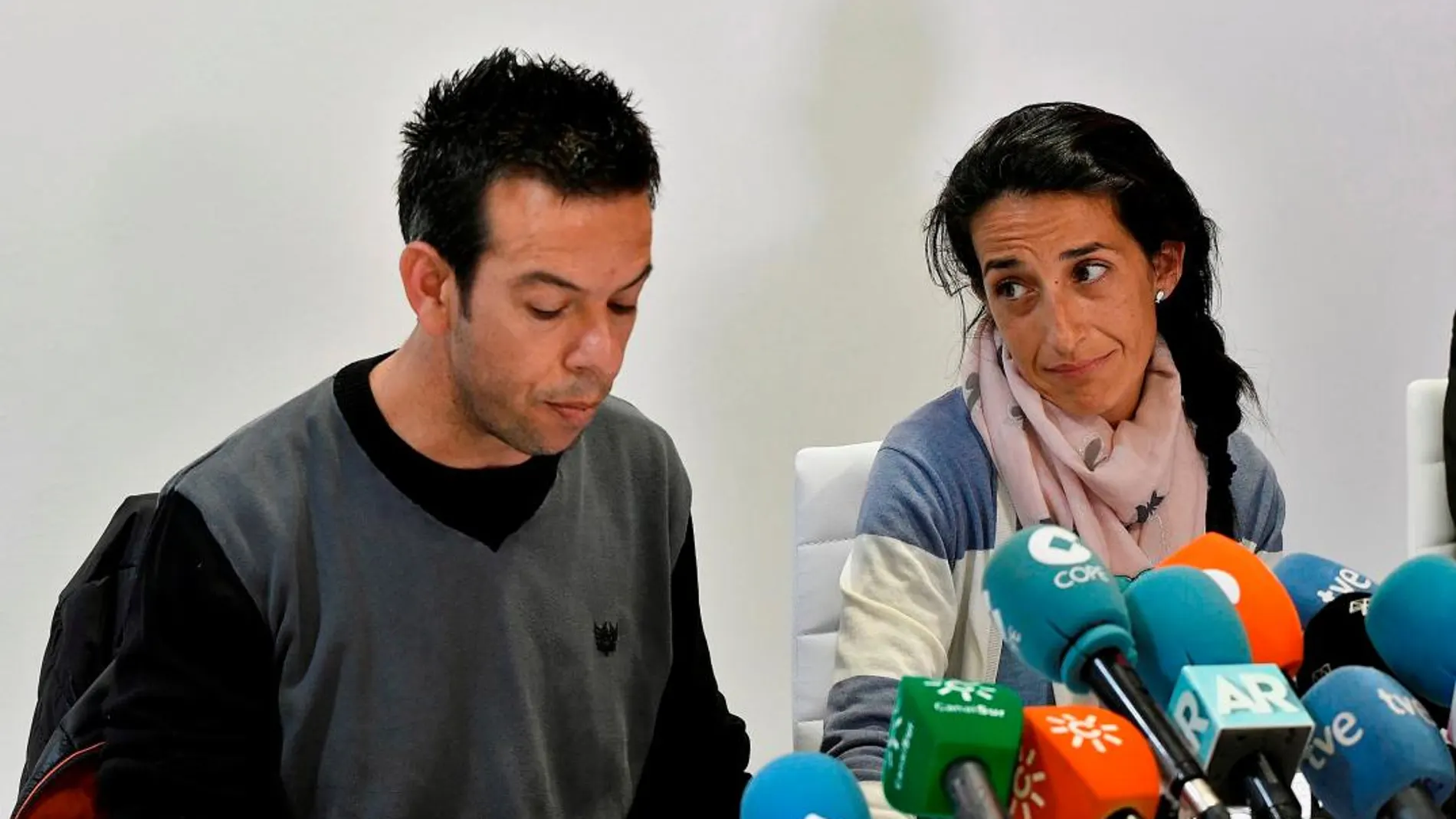 Ángel Cruz y Patricia Ramírez, padres de Gabriel