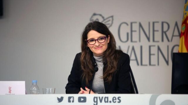 La vicepresidenta y consellera de Igualdad, Mónica Oltra
