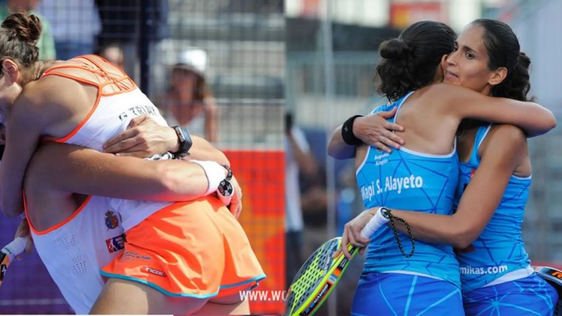 Participantes en la final femenina de Barcelona