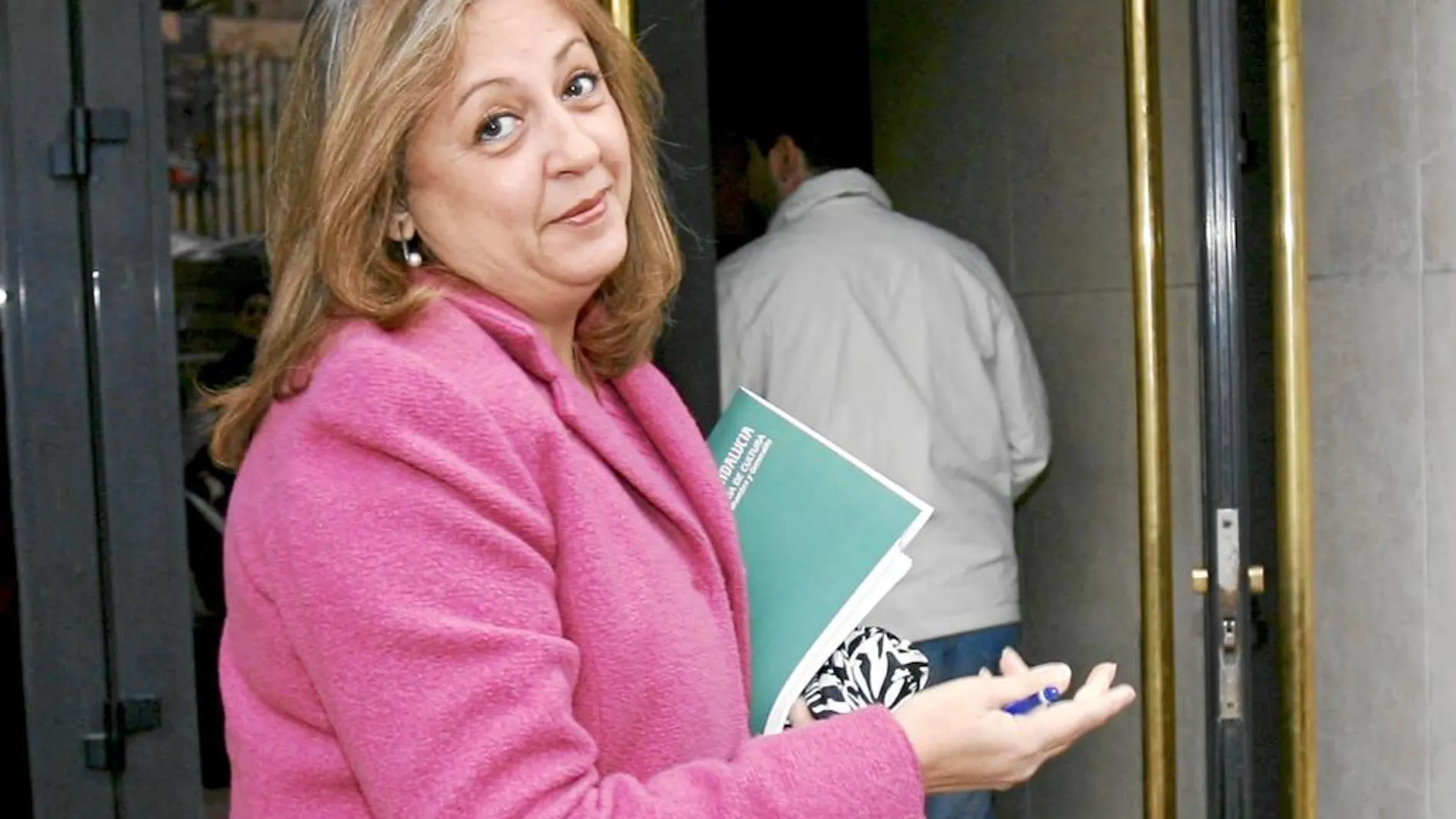 La directora del Patronato de la Alhambra y el Generalife, María del Mar Villafranca, que declaró como testigo ante el Juzgado de Instrucción 6 de Granada