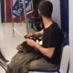 Captura del vídeo grabado por un usuario de Metro de Madrid
