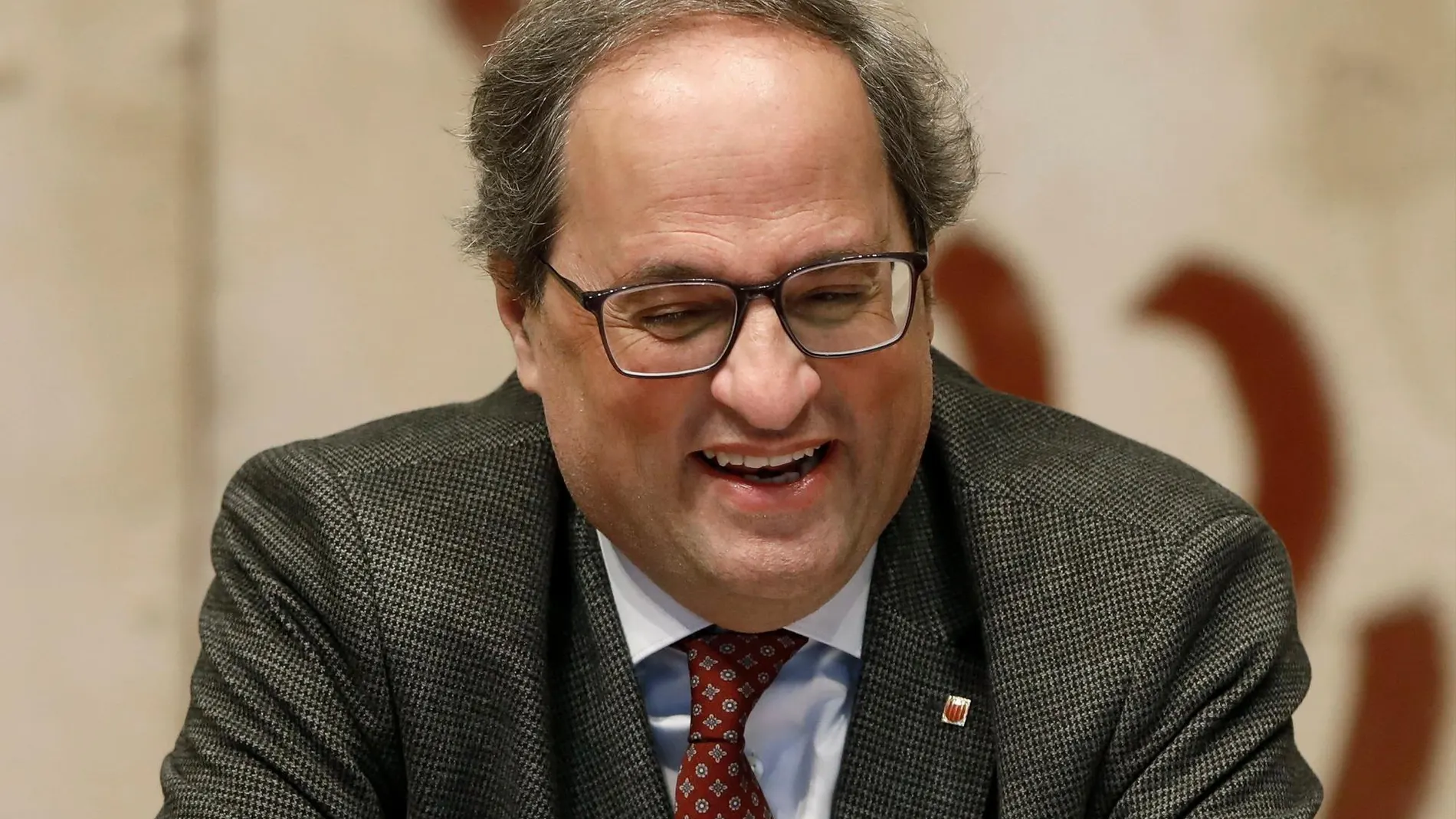 El presidente de la Generalitat, Quim Torra