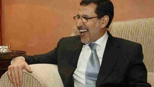 Saadedín al Othmani, en una visita a España en 2012 cuando era ministro de Exteriores marroquí.