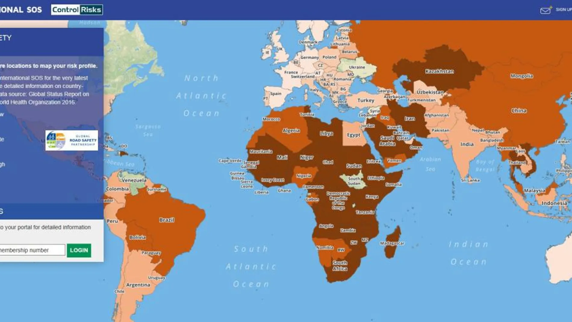 Los distintos riesgos de conducir en países ajenos al nuestro