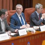 Comisión de aferes en el Parlamento de Cataluña