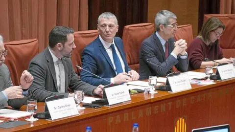 Comisión de aferes en el Parlamento de Cataluña