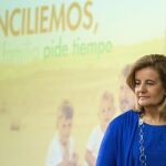 La ministra de Sanidad, Servicios Sociales e Igualdad en funciones, Fátima Báñez
