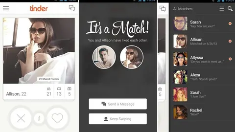 Tinder tiene también sus «trucos» para aumentar su efectividad