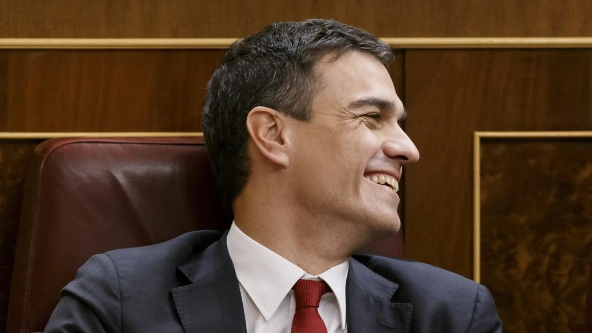 Pedro Sánchez en la primera sesión del Congreso de los Diputados