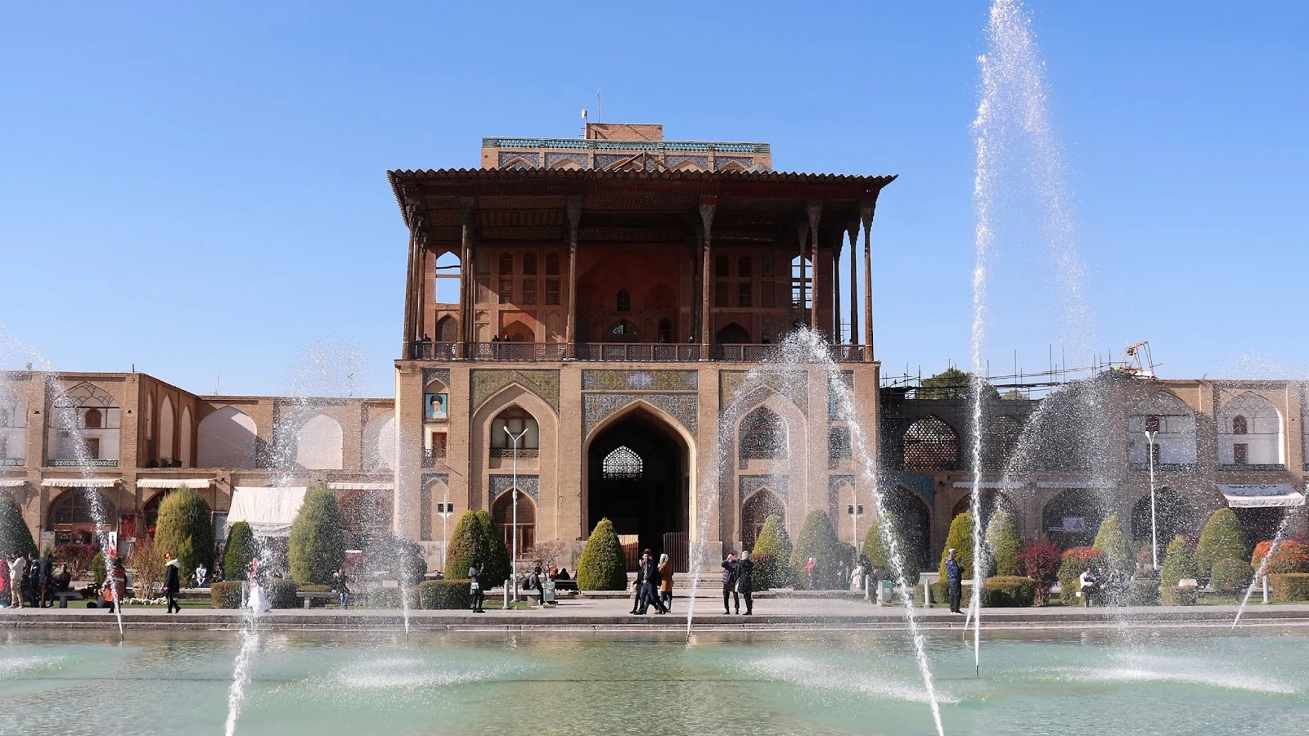 Así es la gran plaza de Isfahán, la más bella de Irán