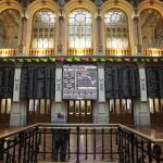 Imagen del interior del Palacio de la Bolsa de Madrid