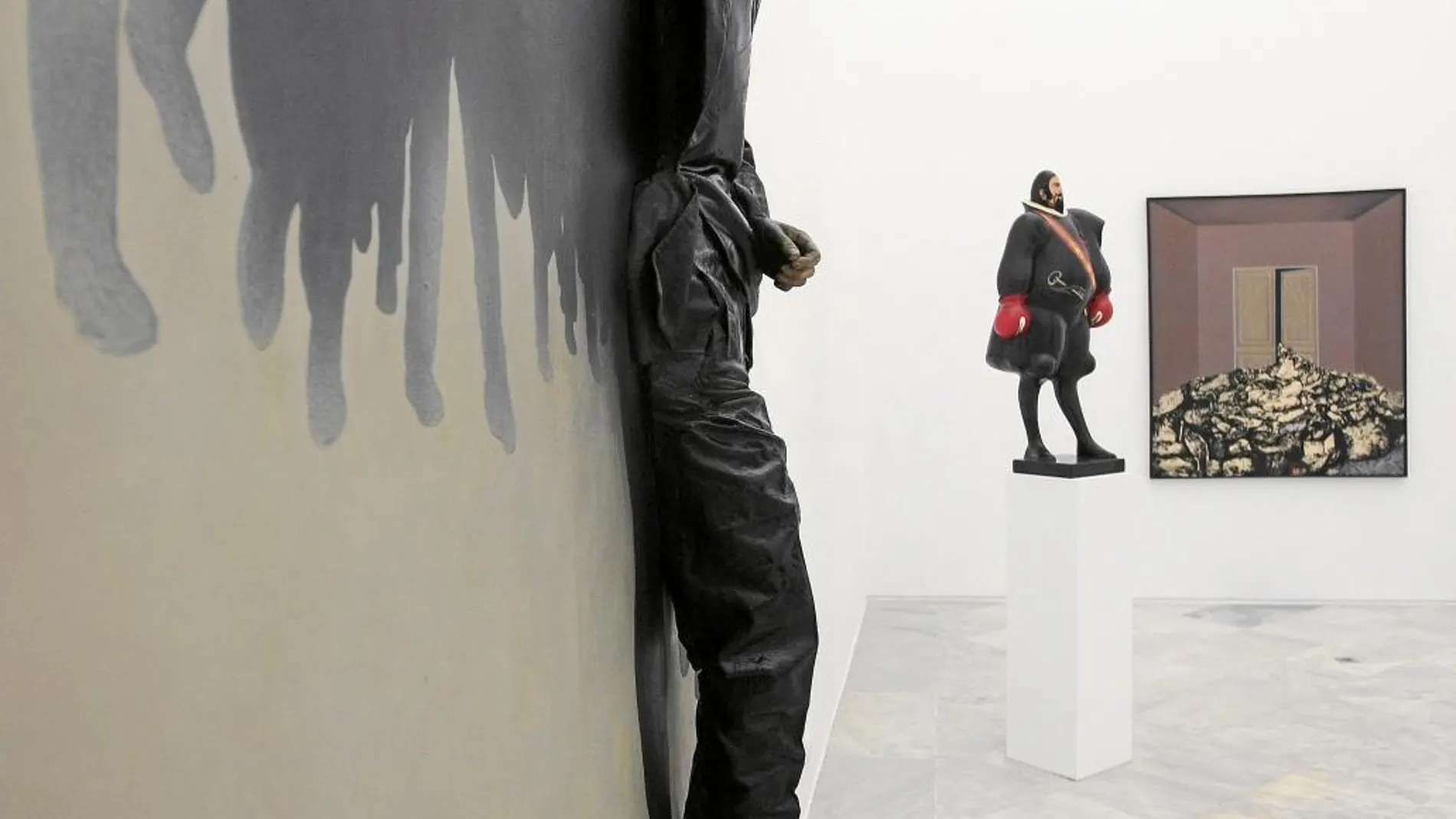 Varias obras de la muestra «1957-1975» del Centro Andaluz de Arte Contemporáneo