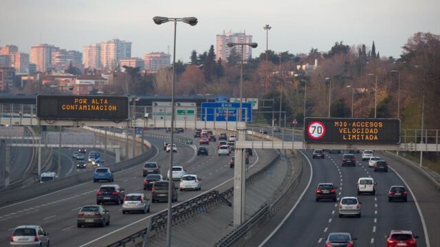 Restricciones en Madrid por alta contaminación