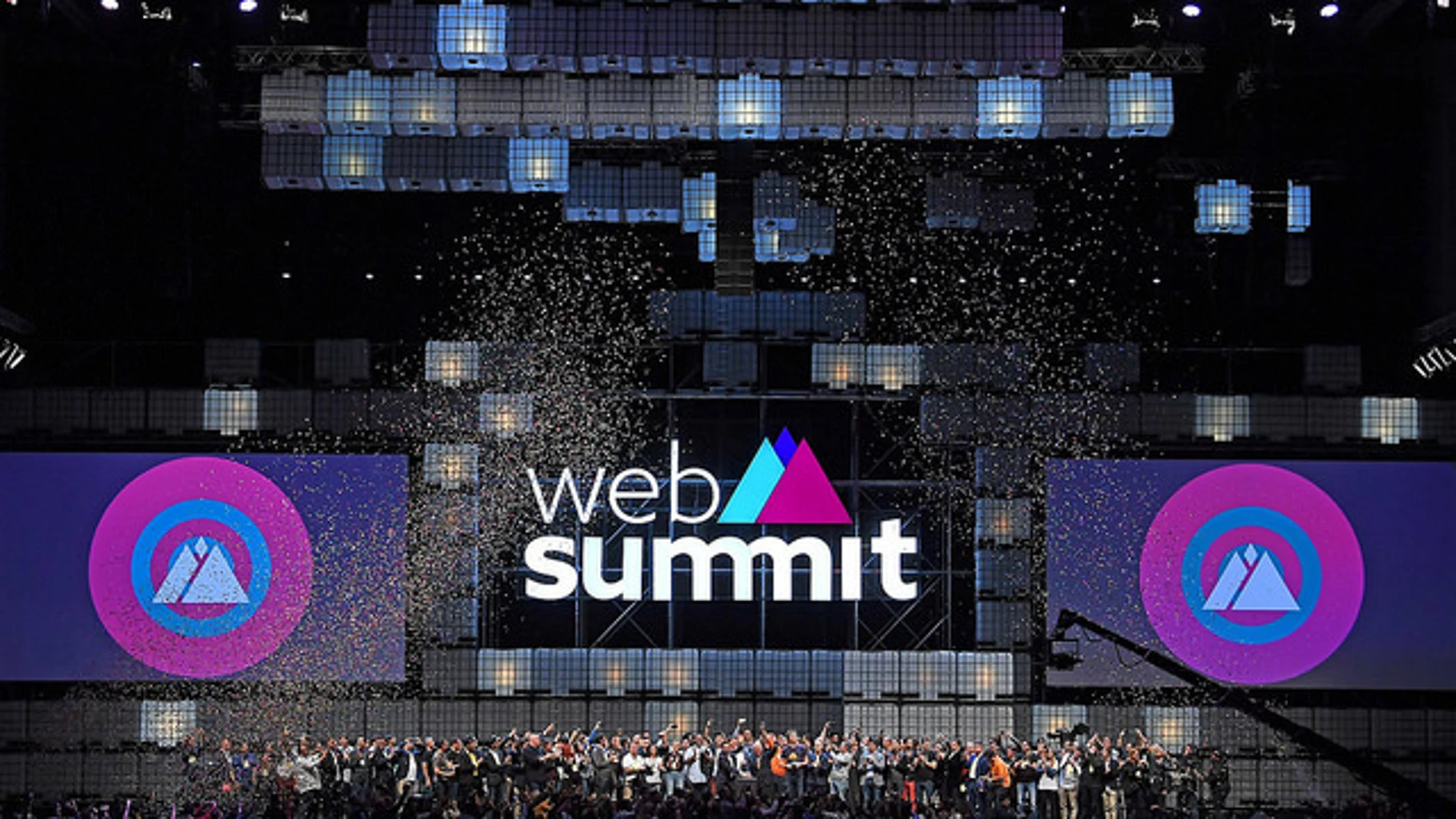 Preparativos de la Web Summit 2018