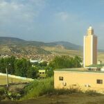 Unamezquita en la ciudad marroquí de Sidi Kacem