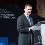 Don Felipe, durante su intervención