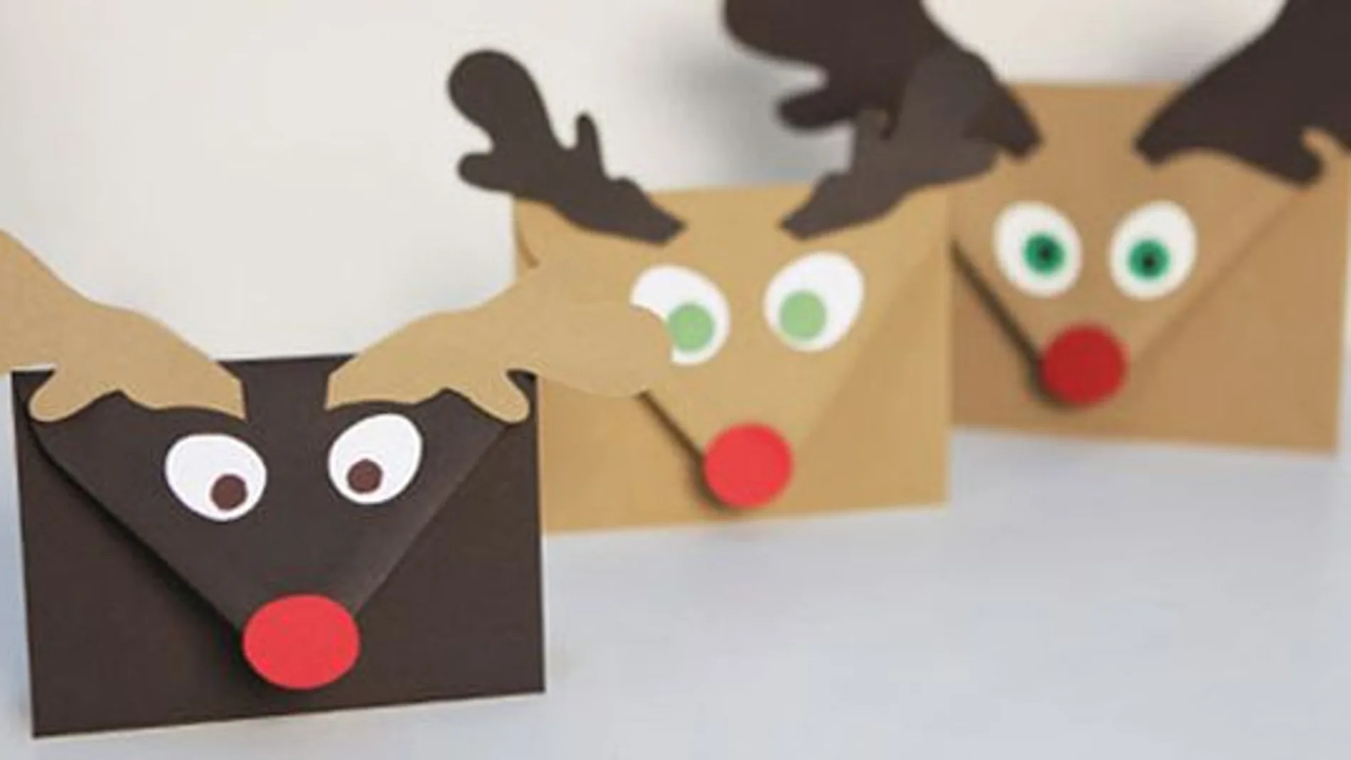 9 ideas de manualidades fáciles y geniales para hacer estas Navidades con los más pequeños.