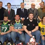 El presidente de LaLiga, Javier Tebas (segunda fila)