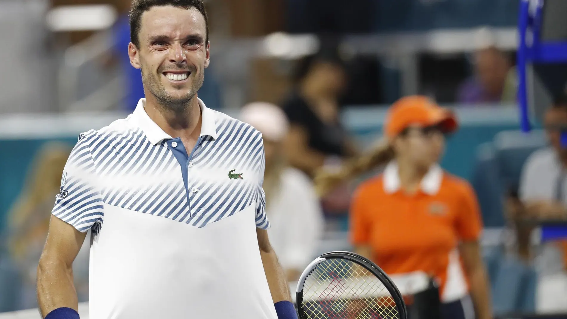 El tuit más feliz de Bautista tras vencer a Djokovic