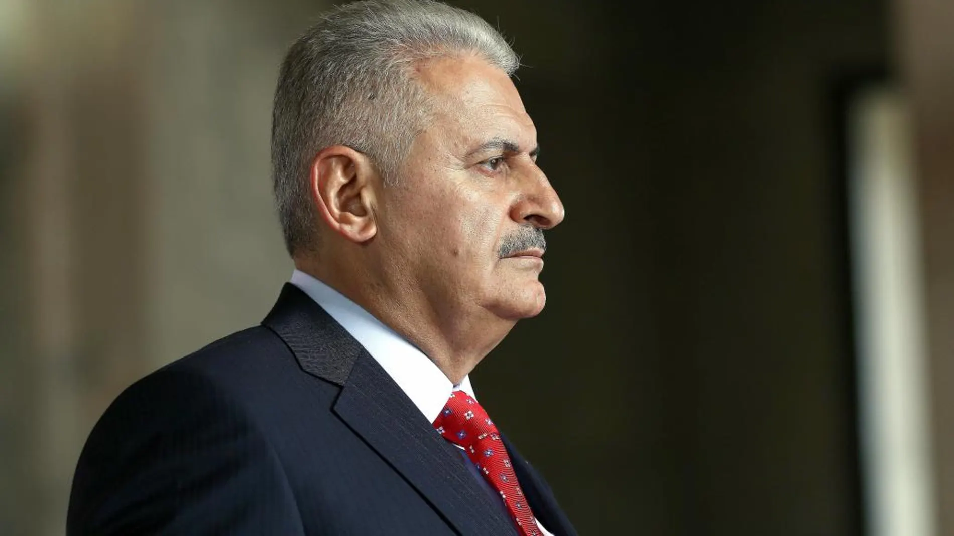El primer ministro turco, Binali Yildirim, el pasado 28 de julio